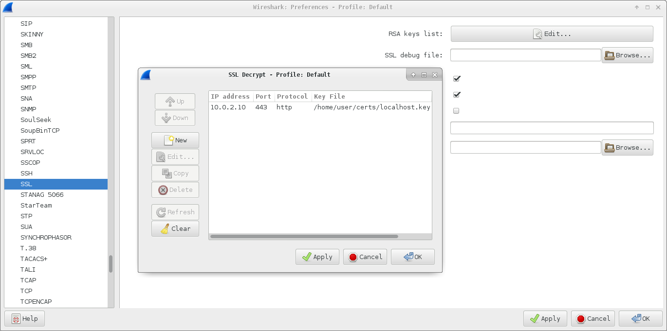 wireshark decrypt ssl with private key